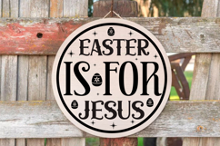 Happy Easter SVG Design Cute Easter Quotes SVG Bunny SVG Product Image 1