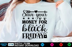 Black Friday SVG design, Black Friday Quotes Product Image 1
