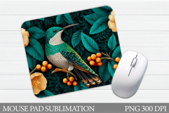 Bird Mouse Pad Design. Spring Birds Mouse Pad Product Image 1