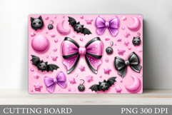 Halloween Bat Cutting Board. Halloween Cutting Board Design Product Image 1