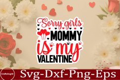 Valentine sticker SVG Design Valentine Love Sticker Svg Product Image 1