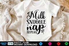 Baby Svg Design, Newborn SVG Design, Baby Quote Design Product Image 1