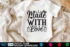 Baby Svg Design, Newborn SVG Design, Baby Quote Design Product Image 1