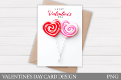 Valentines Day Card Printable. Valentines Card Design Product Image 1