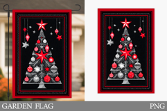 Christmas Tree Garden Flag. Merry Christmas Garden Flag Product Image 1