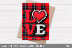 Love Card Printable. Valentines Card Design Product Image 1