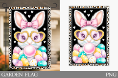 Easter Bunny Garden Flag.Easter Garden Flag Design Product Image 1