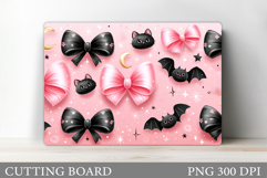 Halloween Bat Cutting Board. Halloween Cutting Board Design Product Image 1