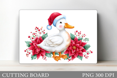 Christmas Goose Cutting Board. Christmas Cutting Board Product Image 1