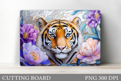 Tiger Kitchen Cutting Board. Tiger Cutting Board Design Product Image 1