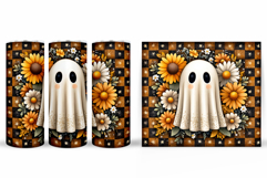 Cute Ghost Tumbler Sublimation. Halloween Tumbler Design Product Image 2