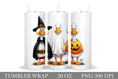 Halloween Goose Tumbler. Halloween Tumbler Design Product Image 1
