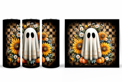 Ghost Tumbler Sublimation. Halloween Tumbler Design Product Image 2