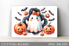 Cute Halloween Cutting Board. Halloween Cutting Board Design Product Image 1