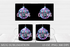 Christmas Mug Wrap Design. Christmas Mug Sublimation Product Image 1