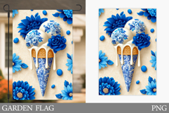 Ice Cream Garden Flag Design. Summer Garden Flag Sublimation Product Image 1