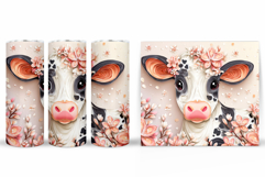 Cow Tumbler Design. Cow Tumbler Sublimation Product Image 2
