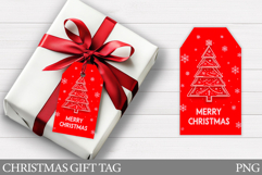 Merry Christmas Gift Tag. Christmas Gift Tag Printable Product Image 1