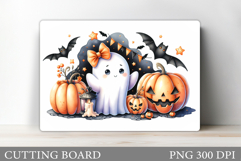 Cute Halloween Cutting Board. Halloween Cutting Board Design Product Image 1