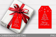 Merry Christmas Gift Tag. Christmas Gift Tag Printable Product Image 1