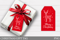 Merry Christmas Gift Tag. Christmas Gift Tag Printable Product Image 1
