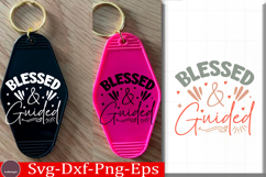 Christian Keychain Quote SVG Faith Keychain Quote png Product Image 1