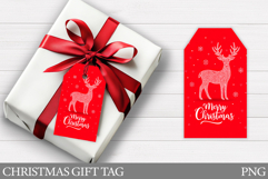 Merry Christmas Gift Tag. Christmas Gift Tag Printable Product Image 1