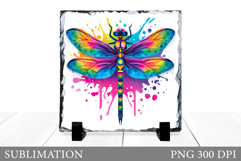 Dragonfly Sublimation. Dragonfly Slate Design Product Image 1