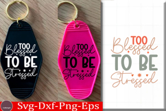 Christian Keychain Quote SVG Faith Keychain Quote png Product Image 1