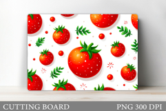 Tomato Cutting Board Design. Tomato Sublimation Product Image 1