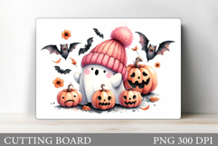 Cute Halloween Cutting Board. Halloween Cutting Board Design Product Image 1