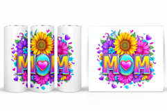 Mother's Day Tumbler Design. Mother's Day Sublimation Product Image 2