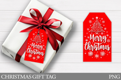 Merry Christmas Gift Tag. Christmas Gift Tag Printable Product Image 1