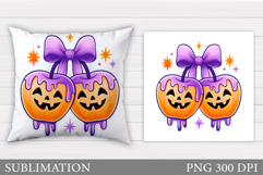 Halloween Pumpkin Pillow. Halloween Pillow Design Product Image 1