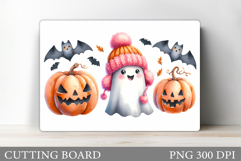 Cute Halloween Cutting Board. Halloween Cutting Board Design Product Image 1