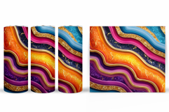 Abstraction Tumbler Design. Abstract Tumbler Sublimation Product Image 2