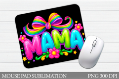 Mothers Day Mouse Pad Design. Mothers Day Sublimation Product Image 1
