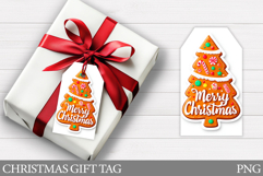 Merry Christmas Gift Tag. Christmas Gift Tag Printable Product Image 1