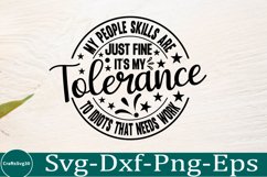 Sarcastic SVG, Design, Funny Quotes SVG, Tshirt Sarcastic Product Image 1