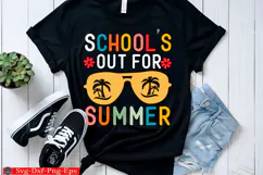 Schools out for Summer Shirt Png Holiday Product Image 3