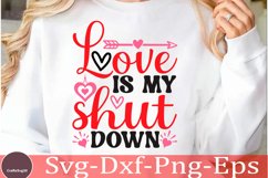 Valentine SVG Design Valentine Love Svg Product Image 1