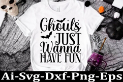 Halloween Svg Design, Halloween Quotes Spooky png Product Image 1