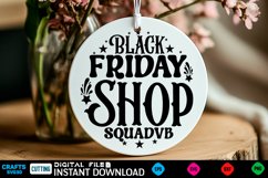 Black Friday Svg Round Sign Bundle, Black Friday Quotes Product Image 4