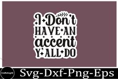 Sassy sticker svg Sarcastic SVG, Design, Funny Quotes SVG, Product Image 1