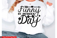 Happy St. Patrick&#039;s day SVG Design- St. Patrick&#039;s Day Quotes Product Image 1