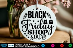 Black Friday Svg Round Sign Bundle, Black Friday Quotes Product Image 4