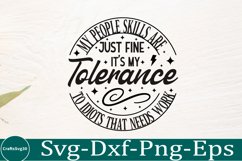 Sarcastic SVG, Design, Funny Quotes SVG, Tshirt Sarcastic Product Image 1