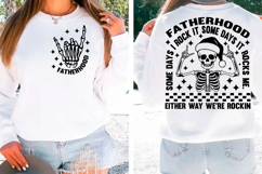 Some Day It Rocks Me Svg, Either Way We&#039;re Rockin t shirt Product Image 3