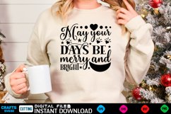Christmas Svg design holiday quotes Svg Christmas Product Image 1