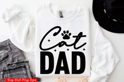 Cat SVG Design Cats quotes T-Shirt png Product Image 1